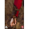 Fighter Leather Bracers - S - Brown