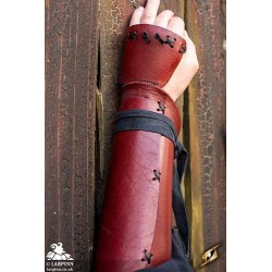Samurai Bracers - Red