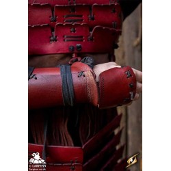 Samurai Bracers - Red