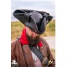 Pirate Tricorn - Faux Leather Hat