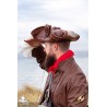 Pirate Tricorn - Faux Leather Hat