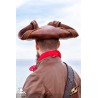 Pirate Tricorn - Faux Leather Hat
