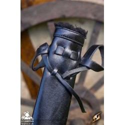 Dagger Scabbard - Straight Full - Black