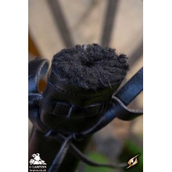 Dagger Scabbard - Straight Full - Black