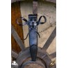 Dagger Scabbard - Straight Full - Black