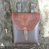 Corym Odin A5 Leather Pouch - Brown