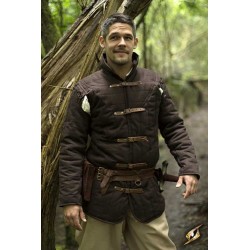 Medieval Warrior Gambeson - Brown