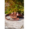 Warrior Bag - Faux Leather - Brown