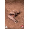 RFB Faux Leather Belt - Laced - Brown