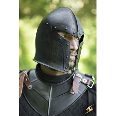 Barbuta Helmet - Epic Dark