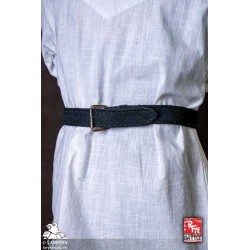 RFB Faux Leather Belt - Laced - Black