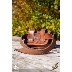 Warrior Bag - Faux Leather - Large - Brown