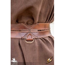 Twin Belt - Faux Leather - 43in