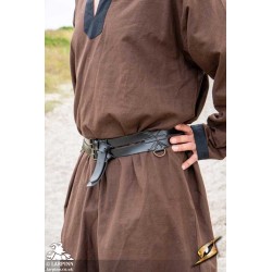 Twin Belt - Faux Leather - 43in