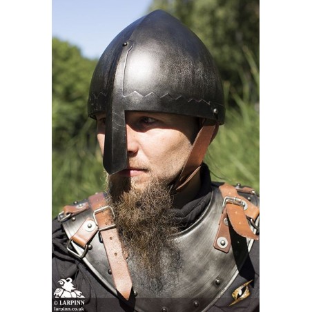 Norman Nasal Helmet - Epic Dark Metal