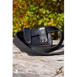 Warrior Bag - Faux Leather - Large - Black