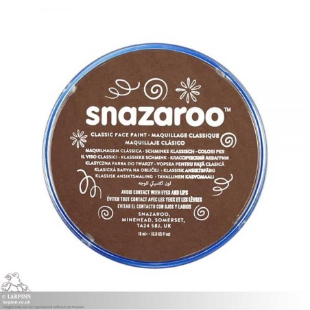 Snazaroo Face Paint Makeup - Light Brown