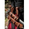 Double Holder/Scabbard - Brown
