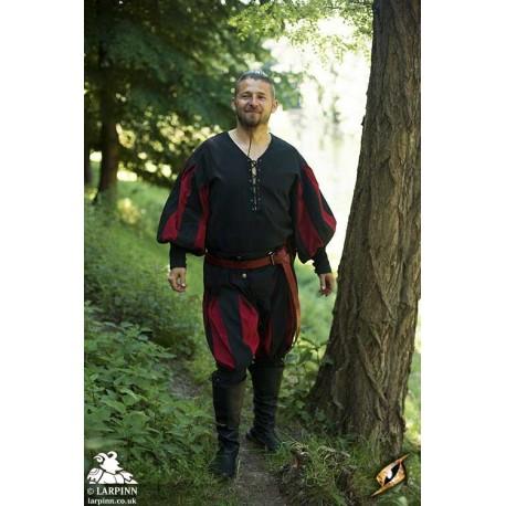 Landsknecht Shirt - Black/Red