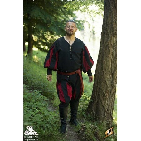 Landsknecht Shirt - Black/Red