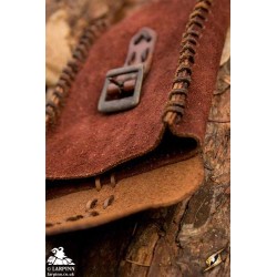 Merchant Suede Bag - Brown