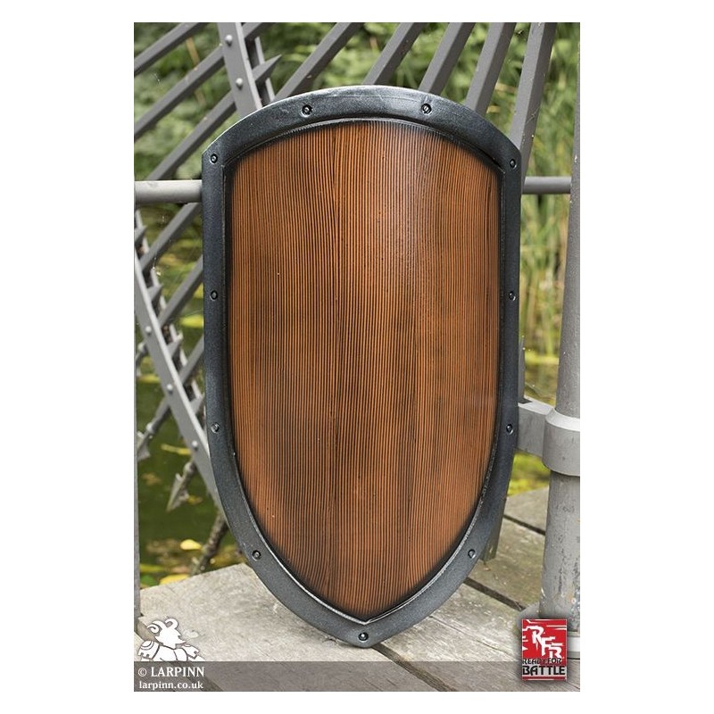 RFB Small Kite Shield - Wood Effect - 23IN X 15IN - LARP