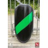 RFB Large Kite Shield - Black/Green - 39IN X 22IN - LARP