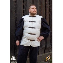 Medieval Warrior Gambeson - Torso - White