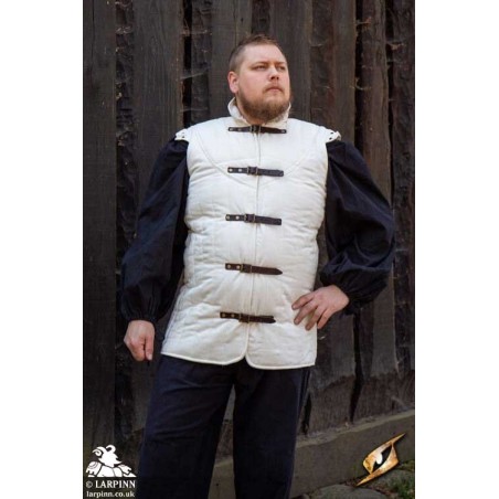 Medieval Warrior Gambeson - Torso - White