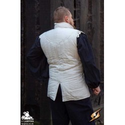 Medieval Warrior Gambeson - Torso - White