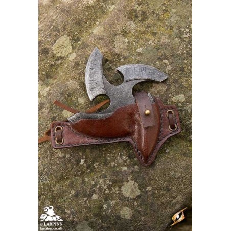 Black Shuriken Holder - Brown