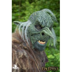Goblin Overlord Mask - Grey Hair