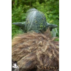 Goblin Overlord Mask - Grey Hair