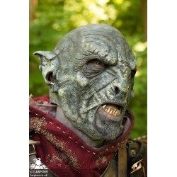 Beastial Orc Mask - Blue