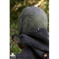 Carnal Orc Mask - Dark Green