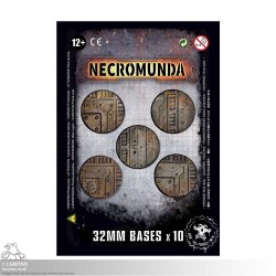 Necromunda: x10 32mm Bases