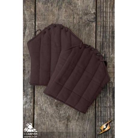 Medieval Warrior Gambeson Sleeves - Short - Brown