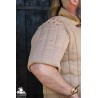 Medieval Warrior Gambeson Sleeves - Short - Beige