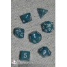 Speckled Polyhedral 7 Dice Set - Sea
