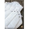 Medieval Warrior Gambeson Sleeves - Short - White