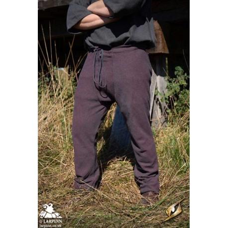 Arvid Trousers - Burgundy Grey