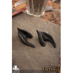 Epic Effect Dark Elf Ears - Small - Black Latex