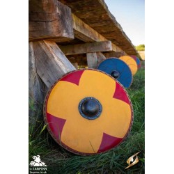 Gastir Shield - Yellow & Red - 30IN - LARP