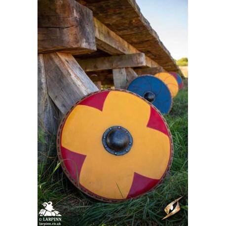 Gastir Shield - Yellow & Red - 30IN - LARP