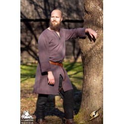 Arvid Tunic - Burgundy Grey
