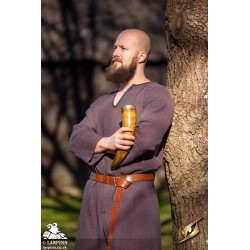 Arvid Tunic - Burgundy Grey