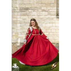 Lucrezia Dress - Emperor Red