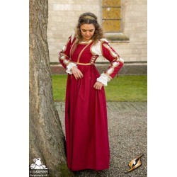 Lucrezia Dress - Emperor Red