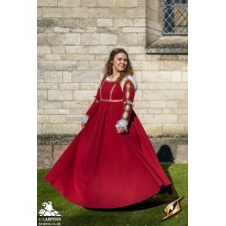 Lucrezia Dress - Emperor Red
