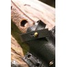 Thrust Throwing Knife and Holder - Black